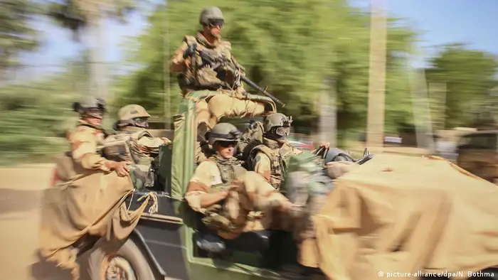 Mali Diabaly französische Armee Patrouille