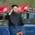 Ким Чен Ын на артиллерийских учениях 25 апреля