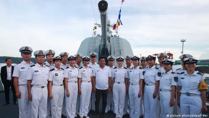 Rodrigo Duterte Marine China Navy