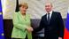 Bundeskanzlerin Angela Merkel und Russlands Präsident Wladimir Putin in Sotschi (Foto: Getty Images/AFP/A. Zemlianichenko ) Bundeskanzlerin Angela Merkel und Russlands Präsident Wladimir Putin in Sotschi (Foto: Getty Images/AFP/A. Zemlianichenko )