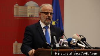 Mazedonien | Neuer Parlamentspräsident kann Amt nicht antreten | Parlamentspräsident Talat Xhaferi