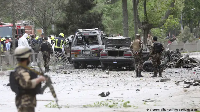 Afghanistan Anschlag auf Nato-Konvoi in Kabul