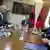 Albanien Treffen zwischen Premierminister Edi Rama und Oppositionsführer Lulzim Basha