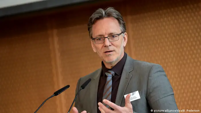 Fachtagung Cybercrime Conference C³ Holger Münch Präsident des Bundeskriminalamts, Holger Münch (picture-alliance/dpa/B. Pedersen)