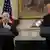 USA Mahmud Abbas & Donald Trump in Washington