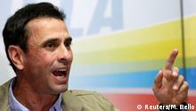 Capriles quiere una negociación junto a actores internacionales