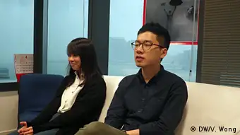 China Demosisto Mitgleider in Hong Kong