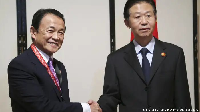 Finanzminister von Japan und China treffen sich zum bilateralen Dialog
