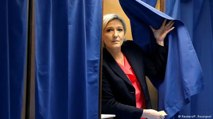 Frankreich Präsidentschaftswahl Marine Le Pen