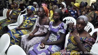 Nigeria freigelassene Chibok Mädchen in Abuja