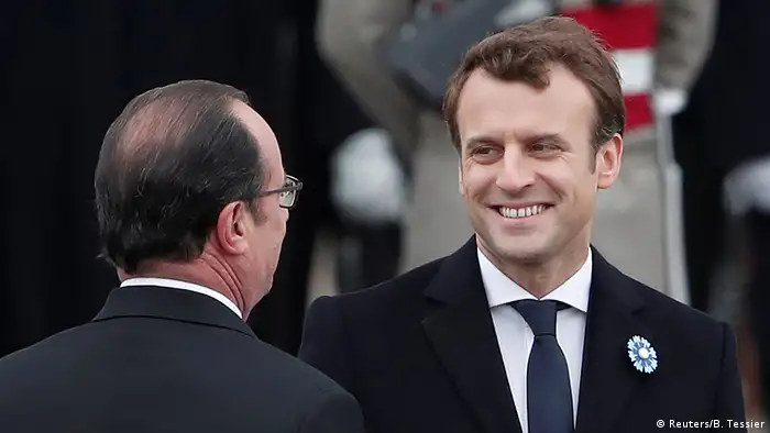 Frankreich Emmanuel Macron (Reuters/B. Tessier)