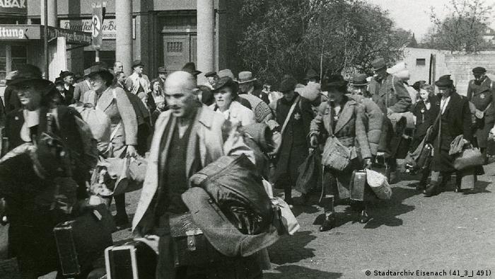 Historische Fotos Juden-Deportation Thüringen (Stadtarchiv Eisenach)