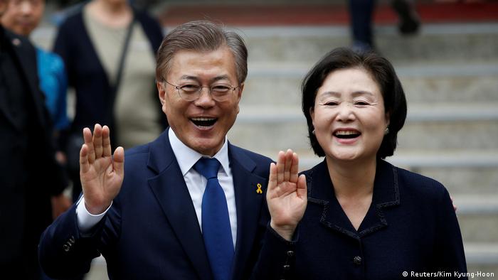Südkorea Präsidentschaftswahlen Moon Jae-in (Reuters/Kim Kyung-Hoon)