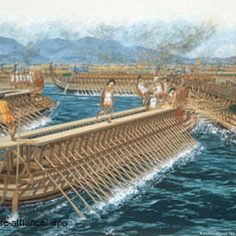 battle of salamis ships
