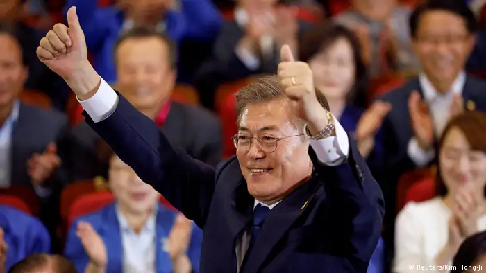 Südkorea Präsidentschaftswahlen Moon Jae-in