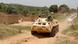 UN soldiers patrolling in an armored vehicl UN soldiers patrolling in an armored vehicl