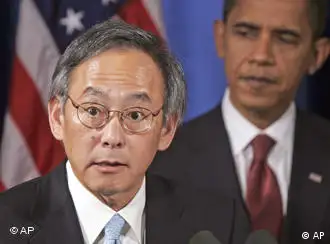朱棣文是奥巴马提名的首位华裔部长