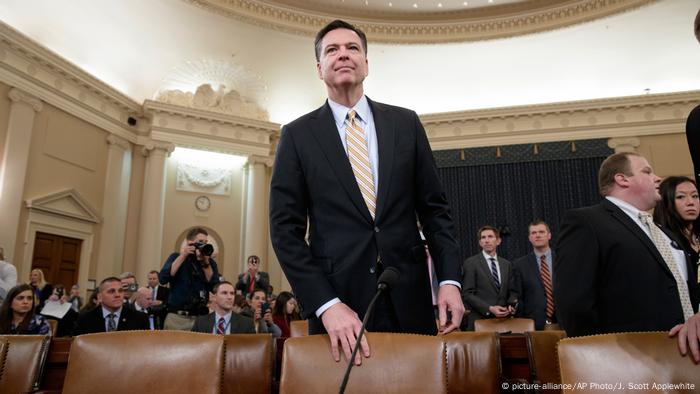 USA FBI Direktor James Comey (picture-alliance/AP Photo/J. Scott Applewhite)