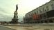 Rohbauten an zentralem Platz von Skopje Rohbauten an zentralem Platz von Skopje