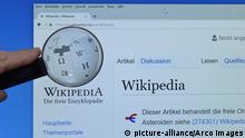 Deutsche Wikipedia-Seite kurzzeitig gehackt