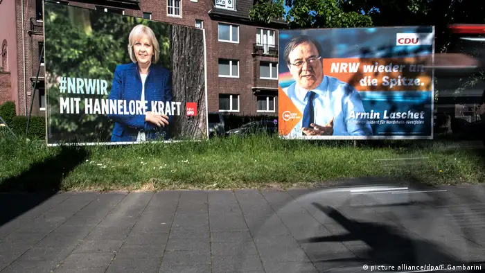 Wahlplakate NRW CDU SPD