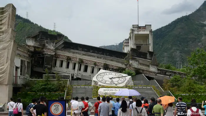 China Jahrestag des großen Erdbebens in Wenchuan