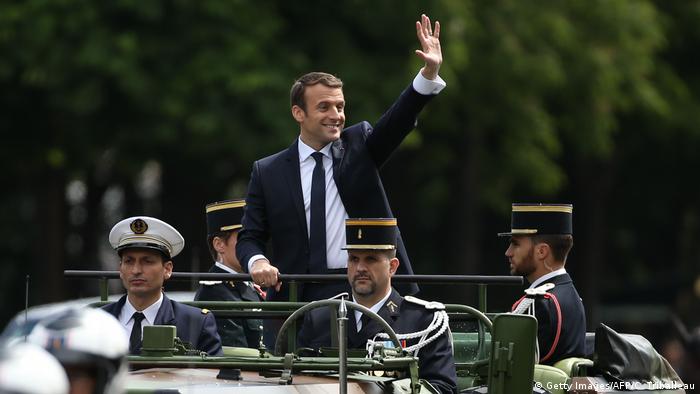 Inauguraiton of Emmanuel Macron