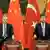 China Peking - Türkischer Präsident  Recep Tayyip Erdogan und Chinas Präsident Xi Jinping