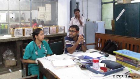 Indien Westbengalen Gesundheitssystem, Krankenhäuser (DW/P. Samanta)