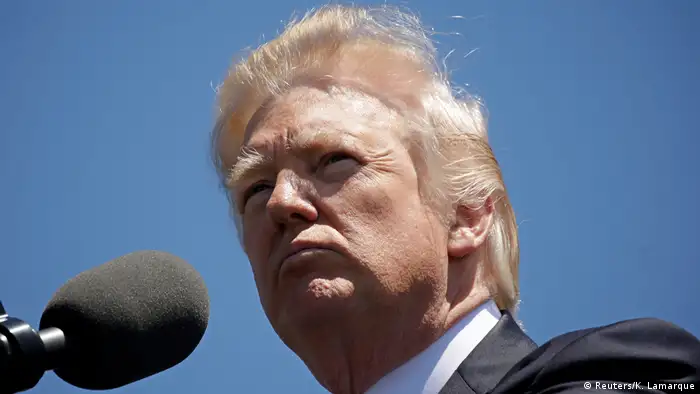 USA Donald Trump beim National Peace Officers Memorial Service in Washington (Reuters/K. Lamarque)