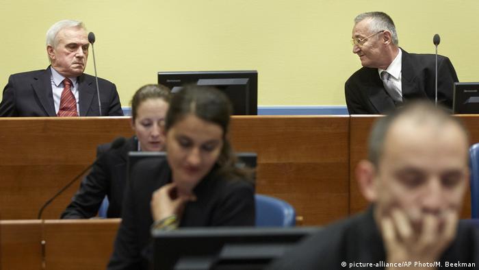 Niderlande Haager Tribunal Prozess gegen Jovica Stanisic und Franko Simatovic