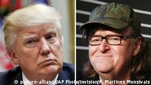 Wie Michael Moore mit seiner geplanten Doku Donald Trump zu Fall bringen will