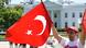 Washington Pro-Erdogan Demonstranten im Lafayette Park Washington Pro-Erdogan Demonstranten im Lafayette Park
