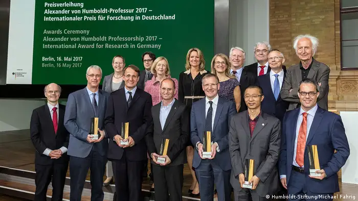 Verleihung der Humboldt-Professuren in Berlin