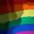 A bandeira do movimento LGTB