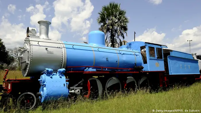 Zambia - an old locomotive (Getty Images/AFP/S. de Sakutin)