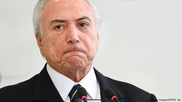 Brasilien Michel Temer (Getty Images/AFP/E. Sa)