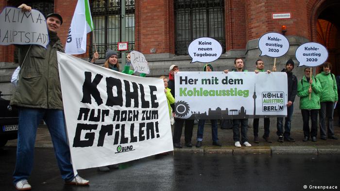 Greenpeace- Kohleausstieg Berlin