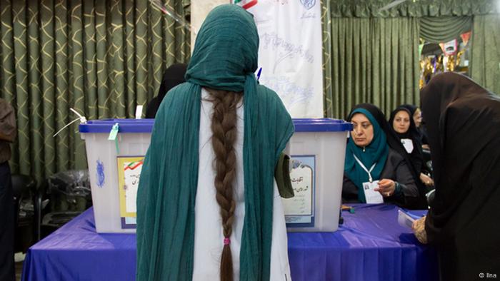 Iranische Wählerin (19.05.2017)