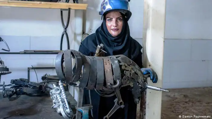 Fatemeh Safarpour, arrquitecta y artista.