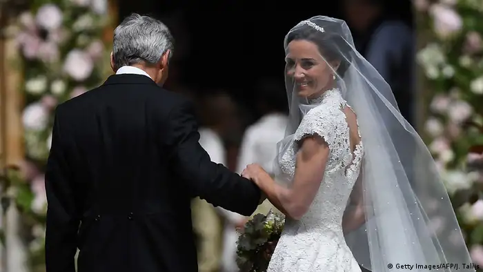England Hochzeit Pippa Middleton (Getty Images/AFP/J. Tallis)