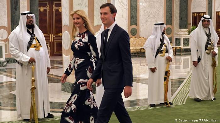 Auslandreise US-Präsident Trump in Saudi-Arabien - Ivanka Trump und Jared Kushner (Getty Images/AFP/M. Ngan)