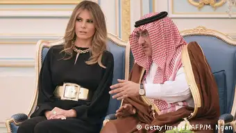 Auslandreise US-Präsident Trump in Saudi-Arabien - Melania Trump