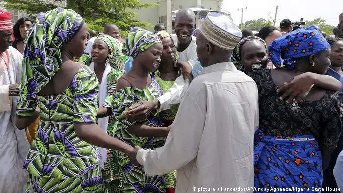 Nigeria - Chibok girls return home