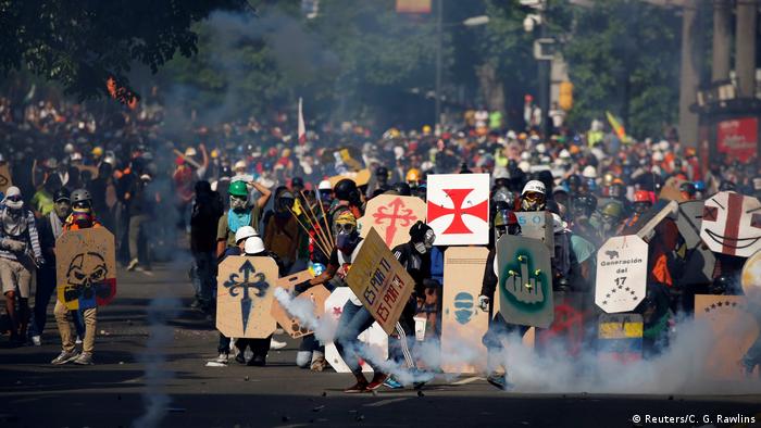 Protestos Na Venezuela Ja Tem 48 Mortes Noticias Internacionais E Analises Dw 22 05 17