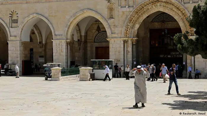  Jerusalem al-Aqsa-Moschee (Reuters/A. Awad)