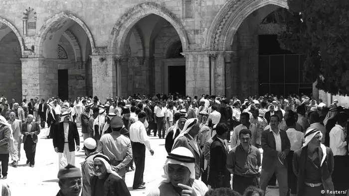 Jerusalem 1967 - al-Aqsa-Moschee (Reuters/)
