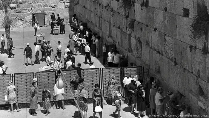 Jerusalem 1967 klagemauer Reuters/Fritz Cohen/Government Press Office)