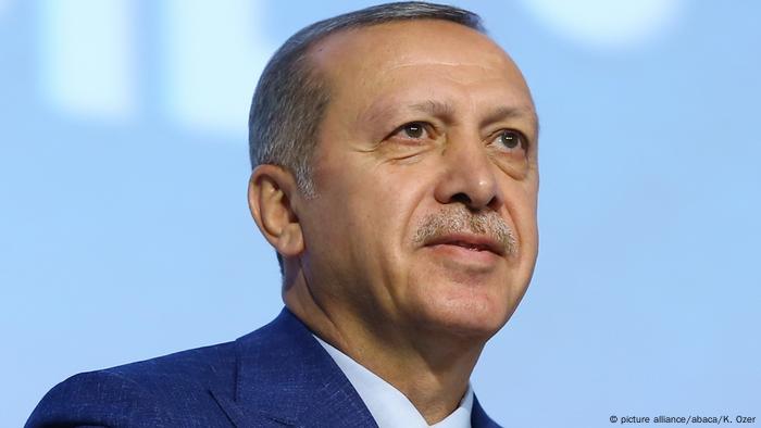 Türkei - AKP-Parteitag - Präsident Recep Tayyip Erdoğan (picture alliance/abaca/K. Ozer)