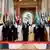Saudi Arabien Gruppenfoto Präsident Trump und Führer der arabischen Staaten